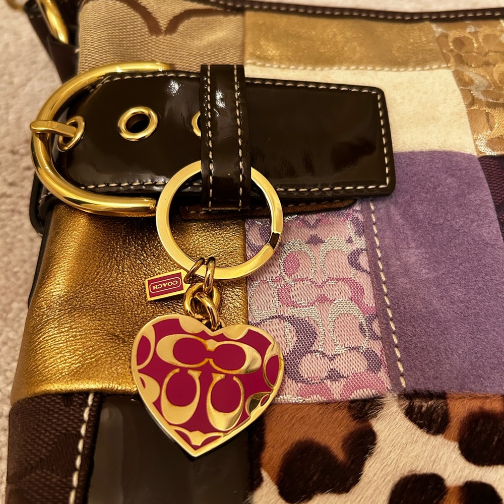 Limited Edition Coach Patchwork Handbag/2005 - Picture 3 of 10